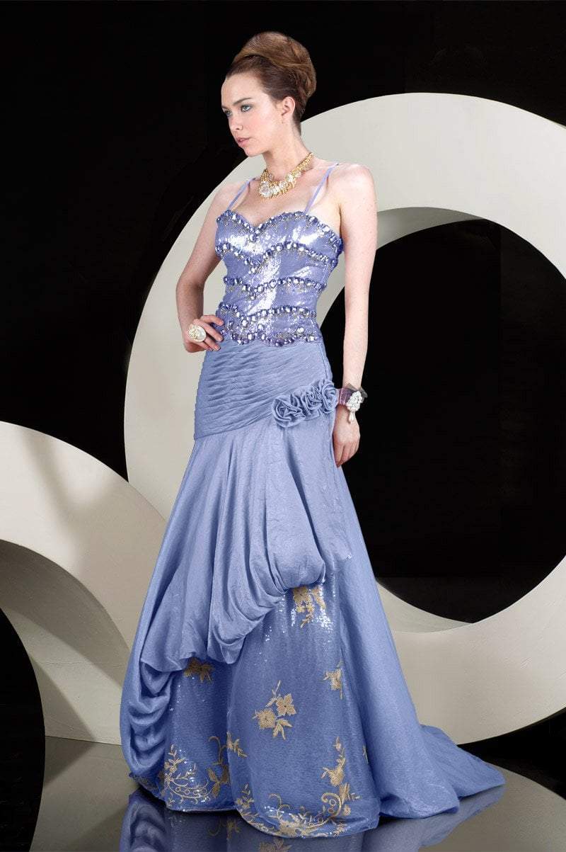 MNM Couture - 6050 Bedazzled Sweetheart A-line Dress Evening Dresses