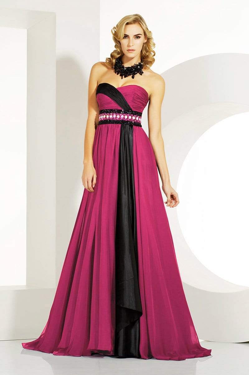 MNM Couture - 6516 Bejeweled Sweetheart A-line Dress Special Occasion Dress