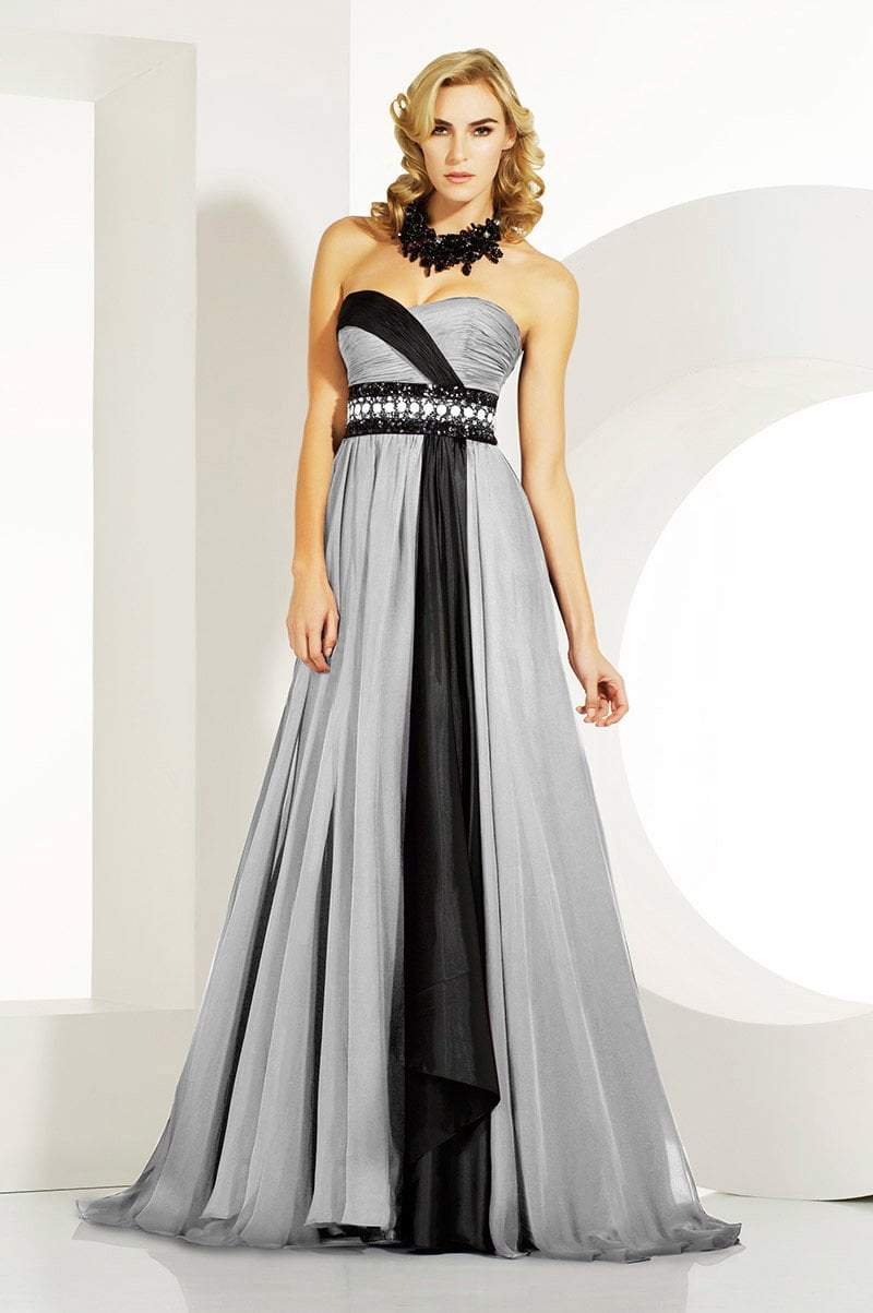 MNM Couture - 6516 Bejeweled Sweetheart A-line Dress Special Occasion Dress