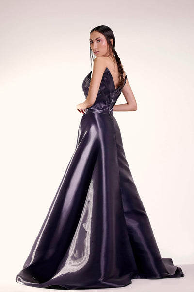 MNM COUTURE G1419 - Metallic Gown