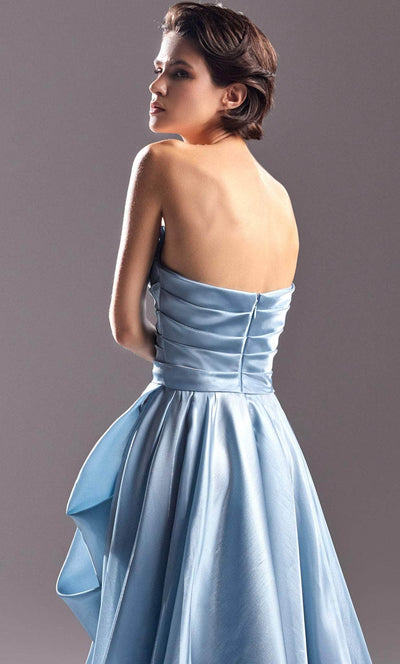 MNM COUTURE G1501 - Draped A-Line Evening Gown Prom Dresses