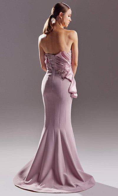 MNM COUTURE G1513 - Fitted Trumpet Evening Dress Evening Dress