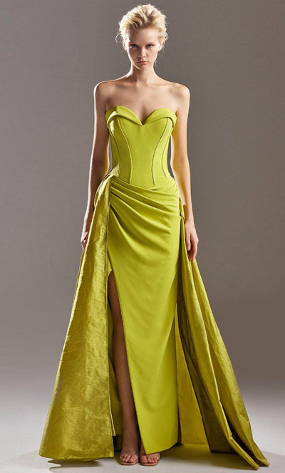 MNM COUTURE G1534 - Strapless Sweetheart Neck Prom Gown Long Dresses