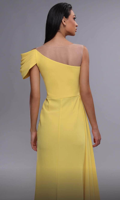 MNM Couture K4085 - Draped Illusion Jewel Evening Dress Evening Dresses