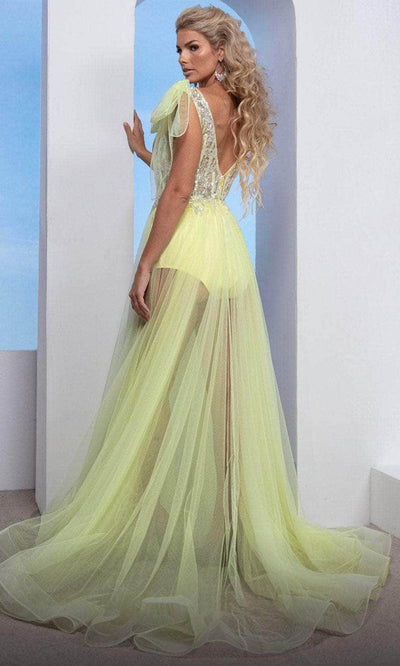 MNM COUTURE M0080 - Embellished A-Line Prom Dress Pageant Dresses