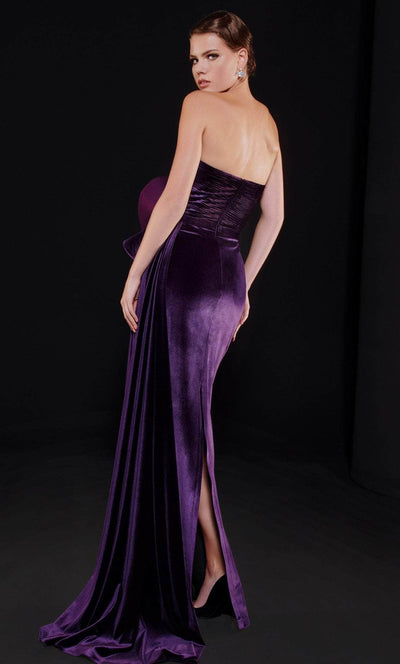 MNM COUTURE N0520 - Sweetheart Velvet Evening Dress Special Occasion Dress