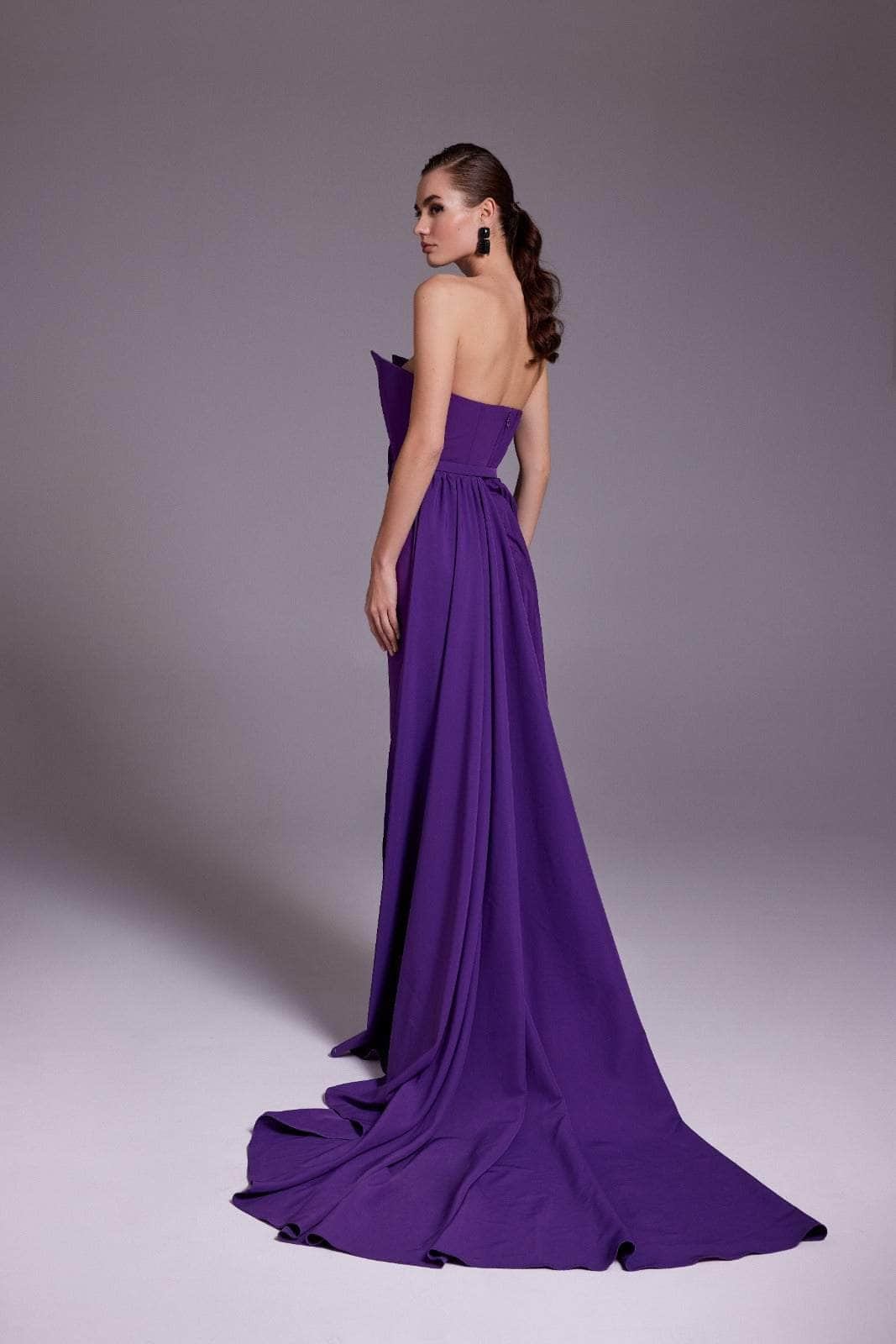 MNM COUTURE N0532 - V-Neck Gown