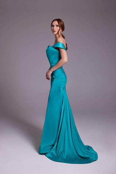 MNM COUTURE N0543 - Satin Silk Gown