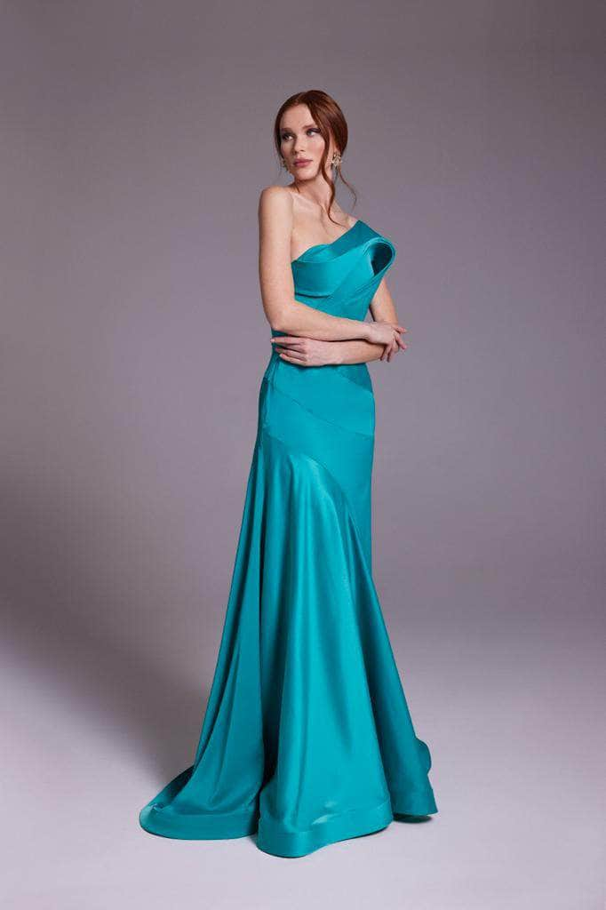 MNM COUTURE N0543 - Satin Silk Gown