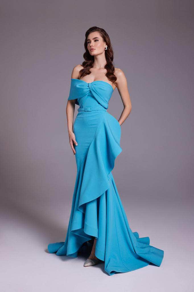 MNM COUTURE N0546 - High-Low Mermaid Gown