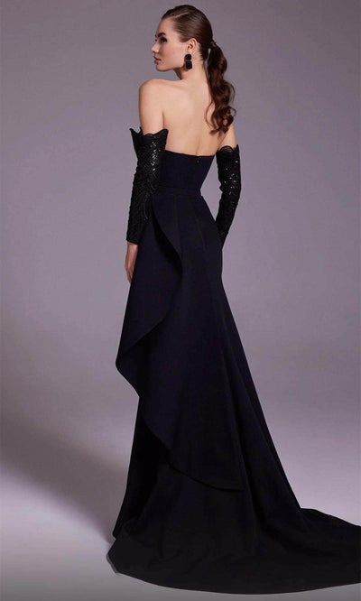 MNM Couture N0553 - Scalloped Sequin Evening Dress Evening Dresses