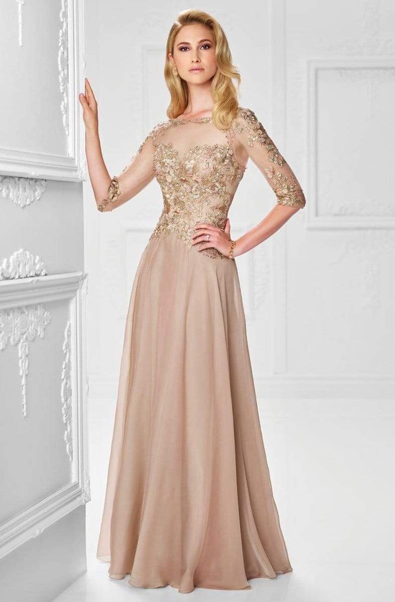 Montage by Mon Cheri - 117901 A-Line Gown in Pink
