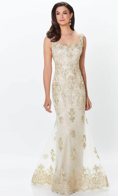 Montage by Mon Cheri 119933W - Embroidered Dress