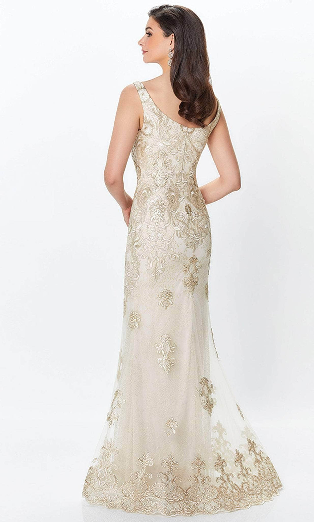 Montage by Mon Cheri 119933W - Embroidered Dress