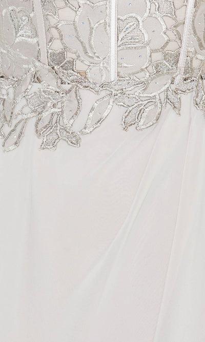 Montage by Mon Cheri 122905 - Embroidered Crepe Tulip Dress Mother of the Bride Dresses