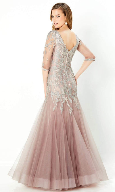 Montage by Mon Cheri - 220936 Jewel Ornate Lace Appliqued Dress Evening Dresses