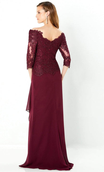 Montage by Mon Cheri 220942W - Quarter Sleeved Gown