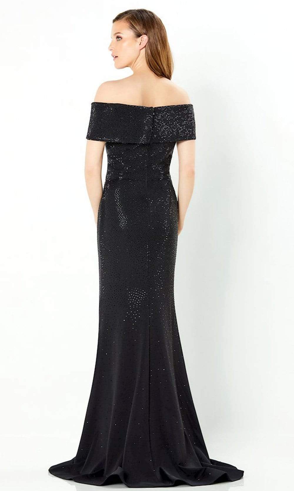 Montage by Mon Cheri - 220949 Off-Shoulder Beaded Evening Gown Evening Dresses