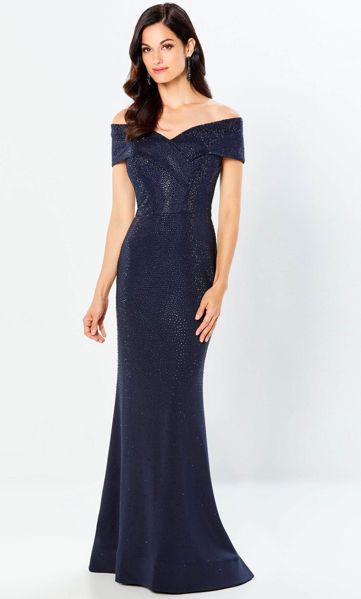 Montage by Mon Cheri 220949W - Off-Shoulder Dress