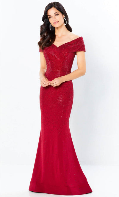 Montage by Mon Cheri 220949W - Off-Shoulder Dress