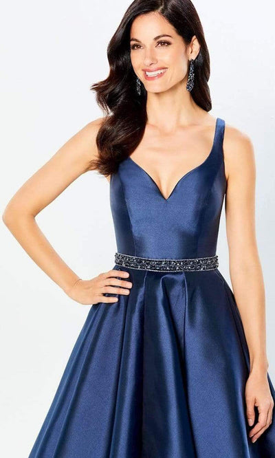Montage by Mon Cheri - 220954 Sleeveless V-Neck Gown Evening Dresses