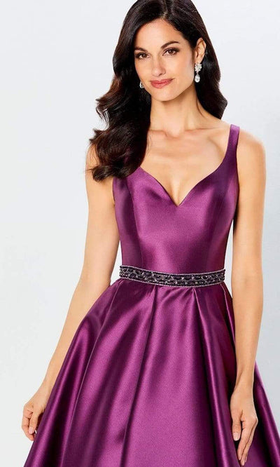 Montage by Mon Cheri - 220954 Sleeveless V-Neck Gown Evening Dresses
