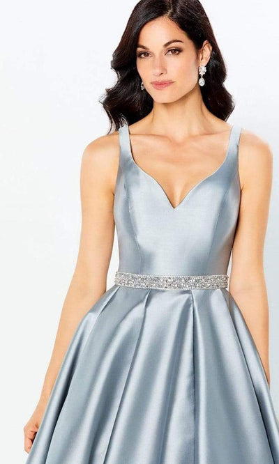 Montage by Mon Cheri - 220954 Sleeveless V-Neck Gown Evening Dresses