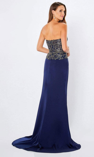 Montage by Mon Cheri - 221972 Sweetheart Embellished Crepe Gown Evening Dresses