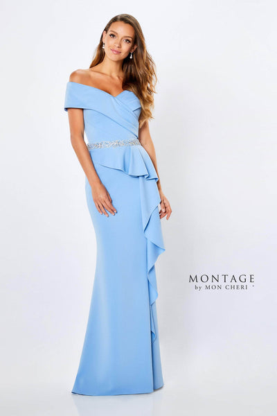 Montage by Mon Cheri 221976W - Off Shoulder Gown