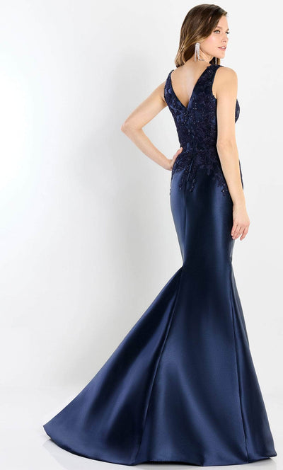 Montage by Mon Cheri M2206 - Satin Embroidered Mermaid Gown Special Occasion Dress