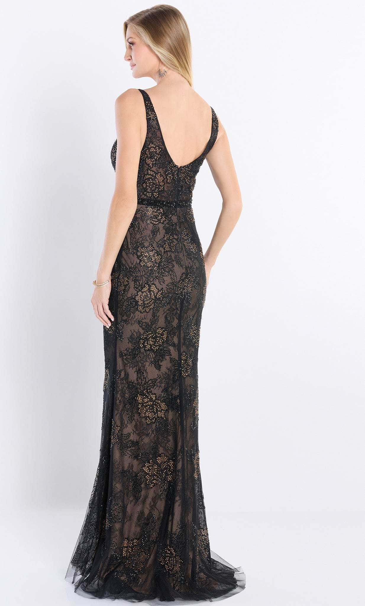 Montage by Mon Cheri M2212 - Lace Mesh Sleeveless Floral Dress Special Occasion Dress