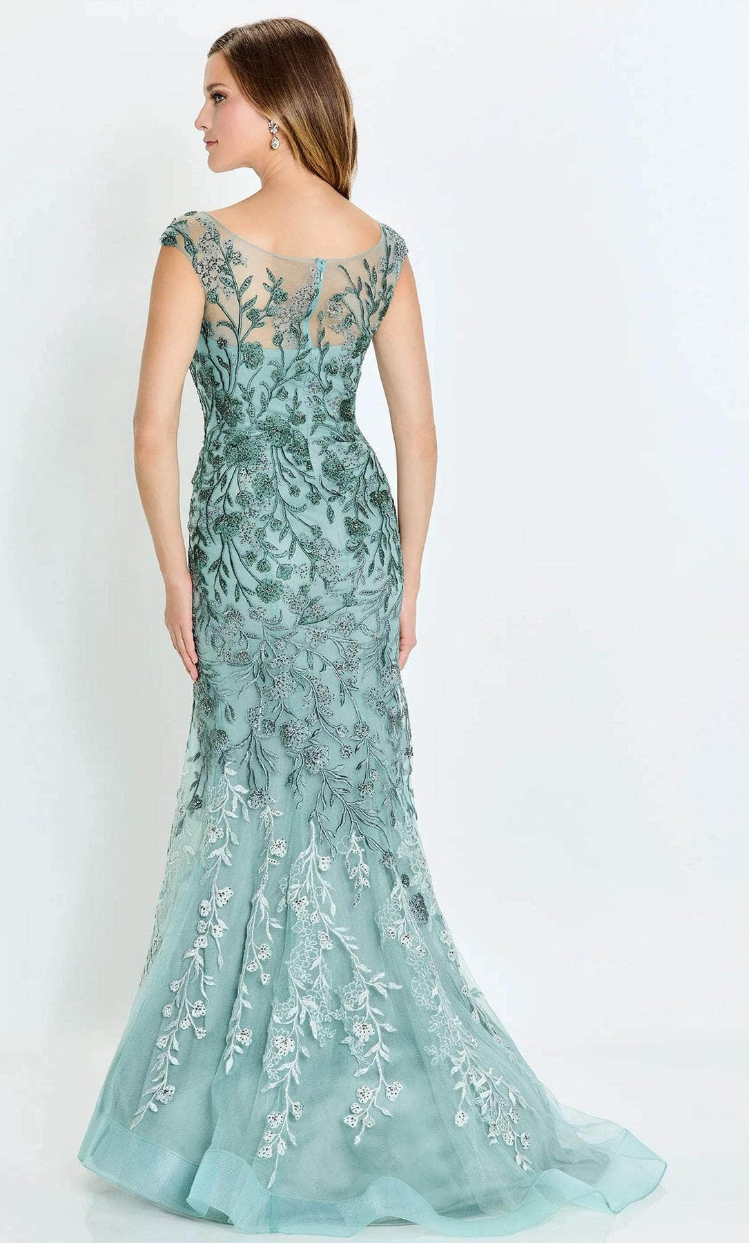 Montage by Mon Cheri M522 - Embroidered Gown