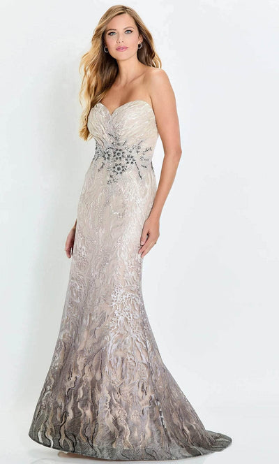 Montage by Mon Cheri M523 - Embroidered Gown