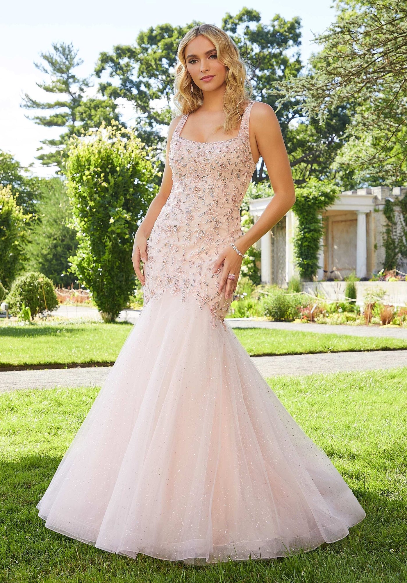 Mori Lee 47008 - Sleeveless Trumpet Evening Gown Special Occasion Dress