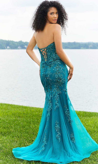 Mori Lee 47022 - Strapless Sweetheart Evening Gown Evening Dresses
