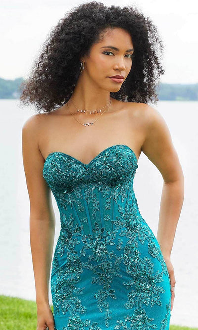 Mori Lee 47022 - Strapless Sweetheart Evening Gown Evening Dresses
