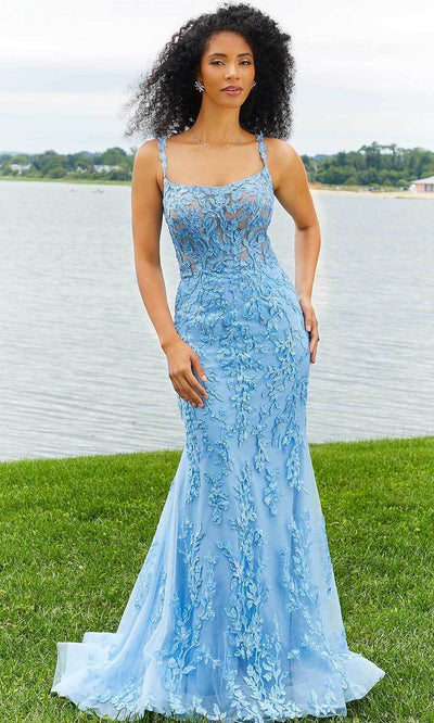 Mori Lee 47030 - Sleeveless Square Neck Evening Gown Prom Dresses