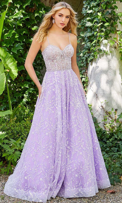 Mori Lee 47042 - Deep Sweetheart Neckline Formal Gown Prom Dresses 00 / Orchid