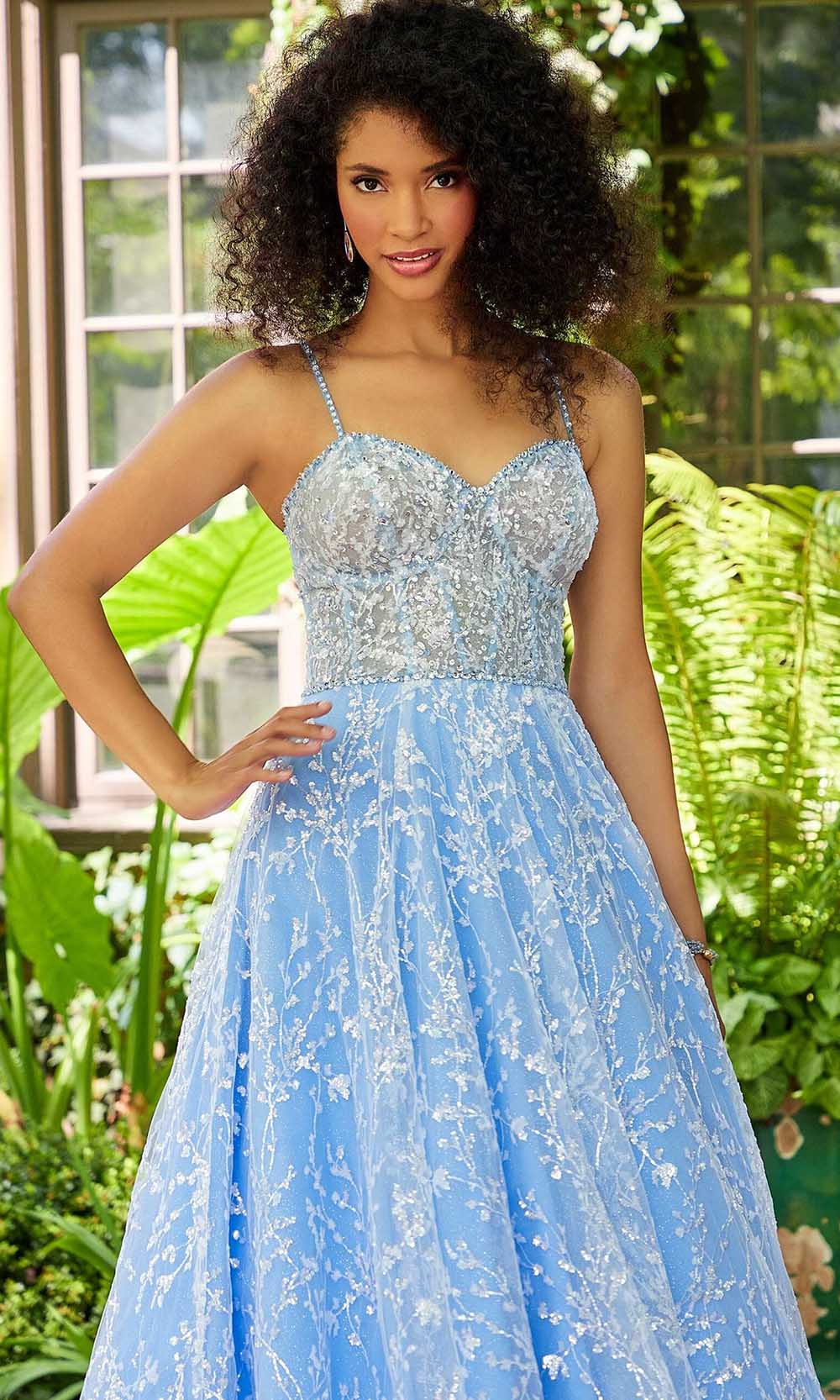 Mori Lee 47042 - Deep Sweetheart Neckline Formal Gown Prom Dresses