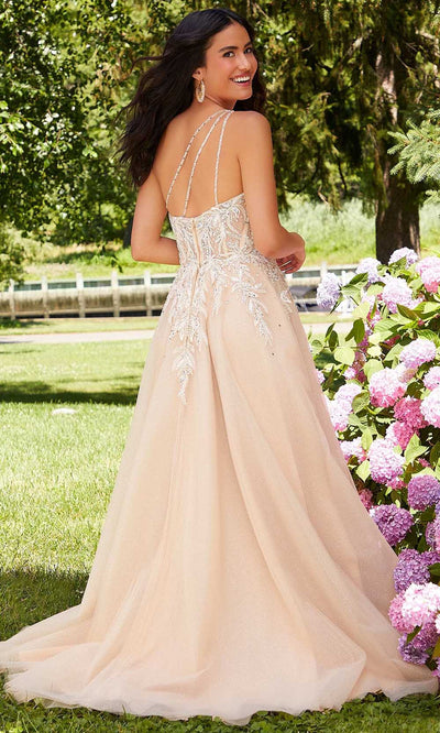 Mori Lee 47063 - Asymmetric Neckline Formal Gown Prom Dresses