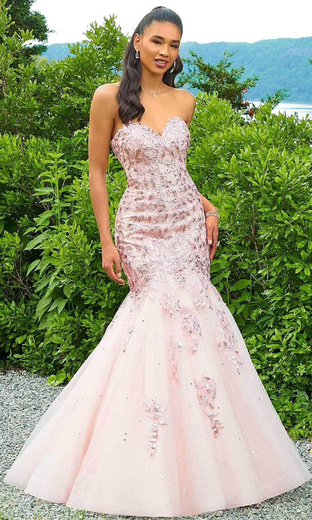 Mori Lee 47068 - Strapless Sweetheart Neck Evening Gown Prom Dresses