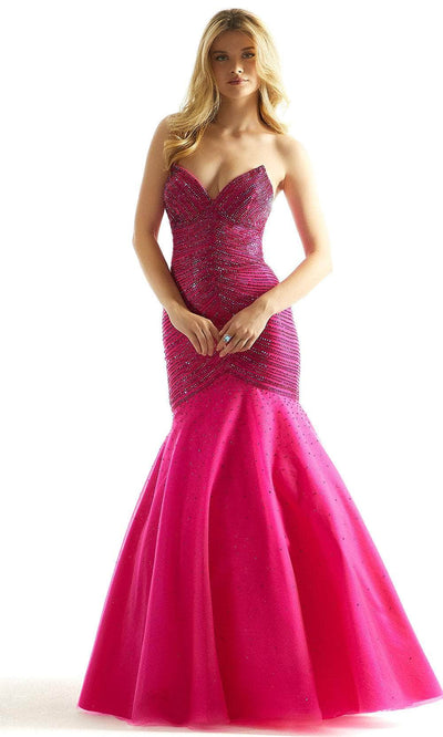 Mori Lee 49029 - Strapless Bejeweled Prom Dress Prom Dress