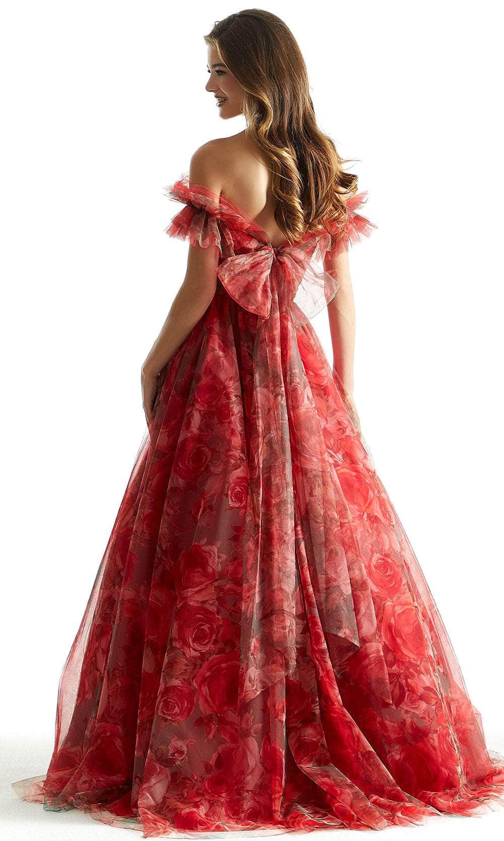 Mori Lee 49057 - Ruffled Off-Shoulder Prom Dress Prom Dress