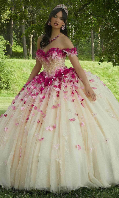 Mori Lee 60191 - 3D Floral Sweetheart Ballgown Ball Gown