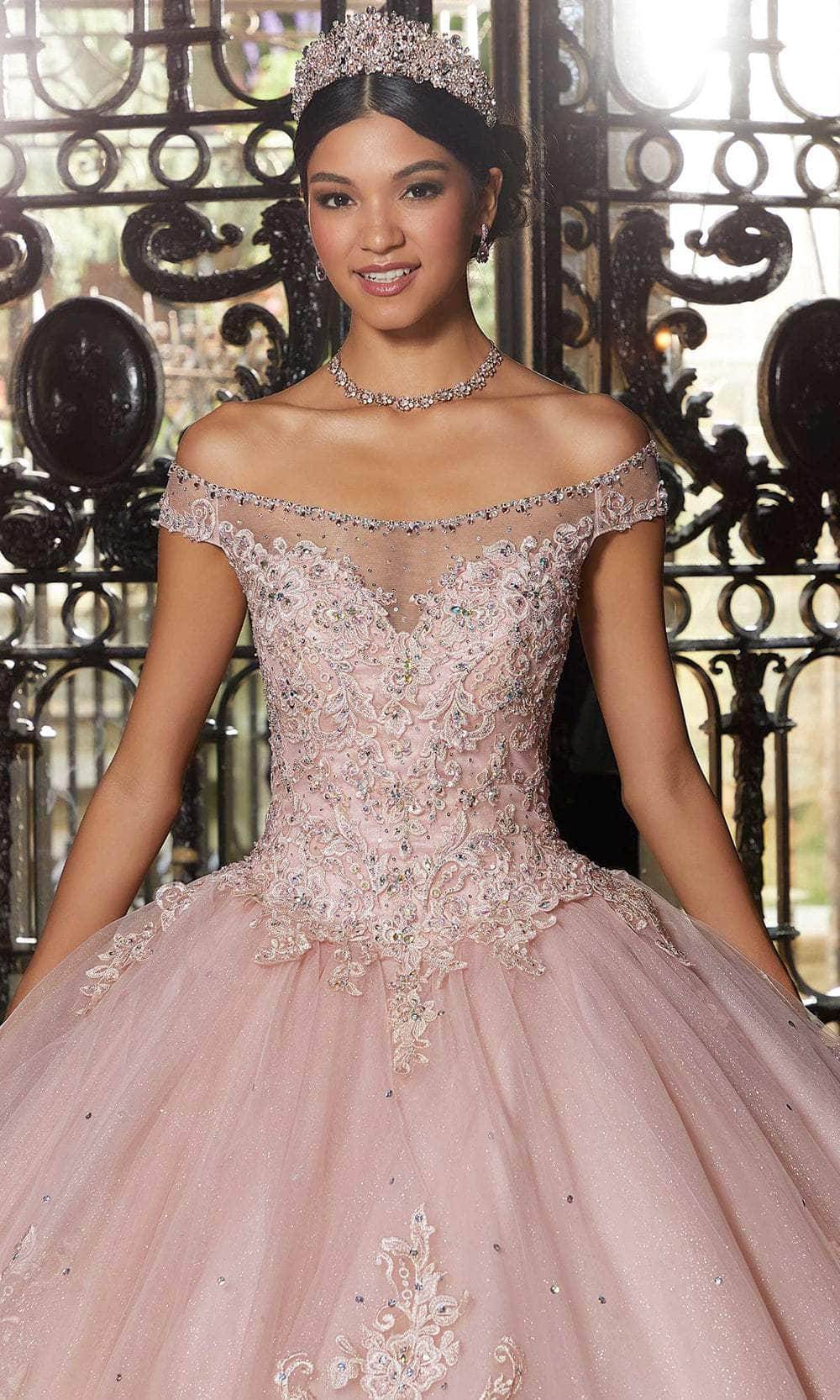 Mori Lee 89340 - Basque Waist Quinceanera Ballgown Quinceanera Dresses