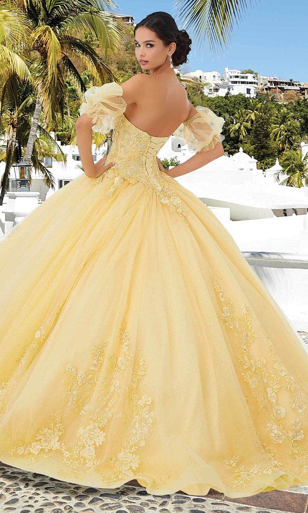 Mori Lee 89354 - Appliqued Sweetheart Quinceañera Dress Prom Dresses