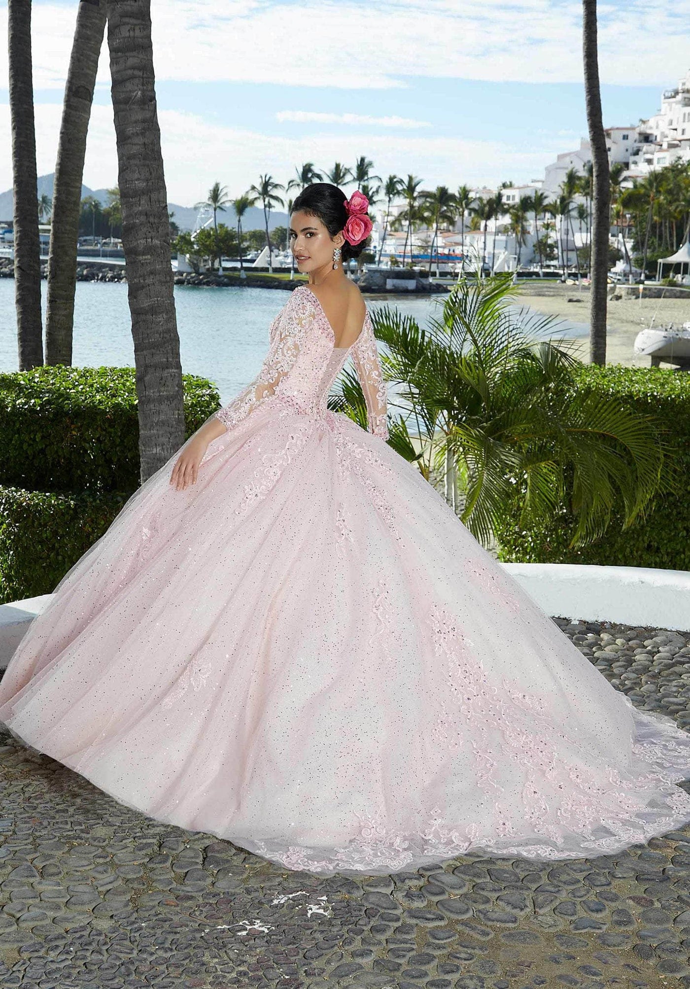 Mori Lee 89360 - Shimmered Tulle Quinceañera Dress Special Occasion Dress