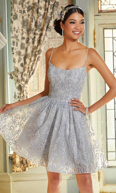 Mori Lee 9588 - Beaded Tulle Cocktail Dress Cocktail Dresses