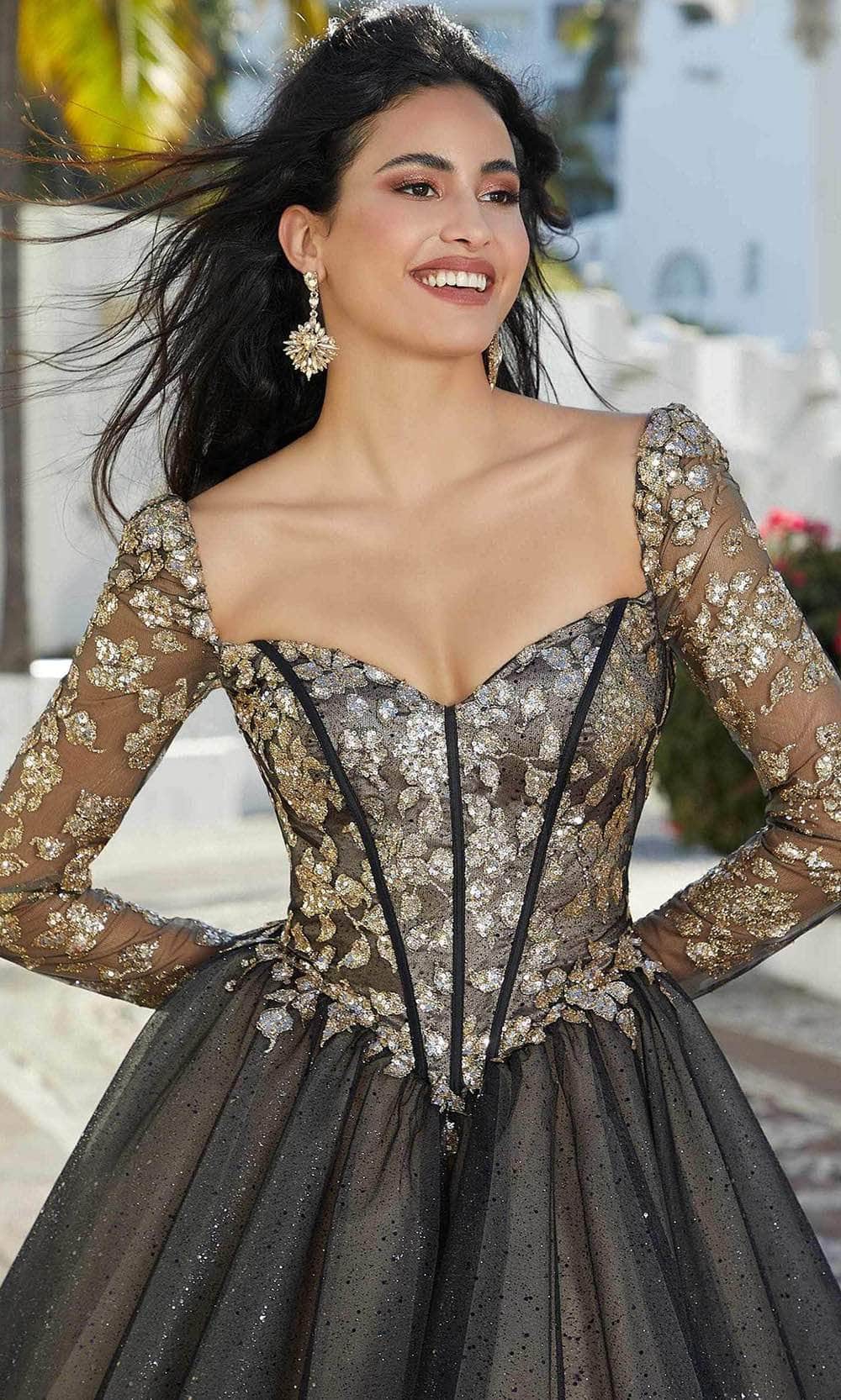 Mori Lee 9595 - Corset Boned Sweetheart Cocktail Dress Cocktail Dresses