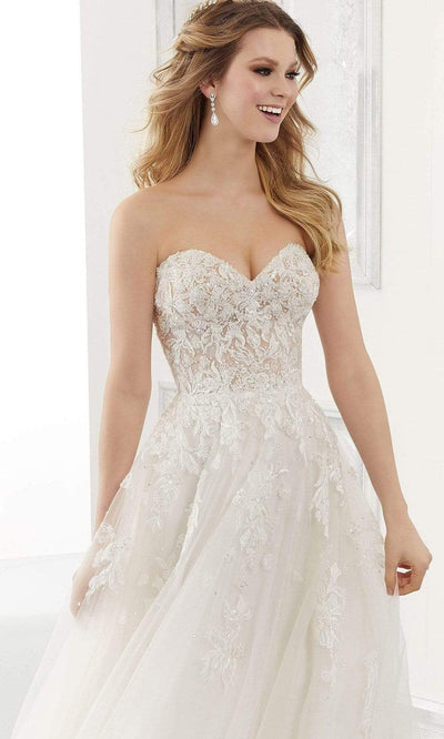 Mori Lee Bridal - 2183 Antonella Wedding Dress Special Occasion Dress In White